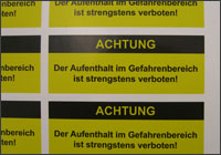 aufkleber